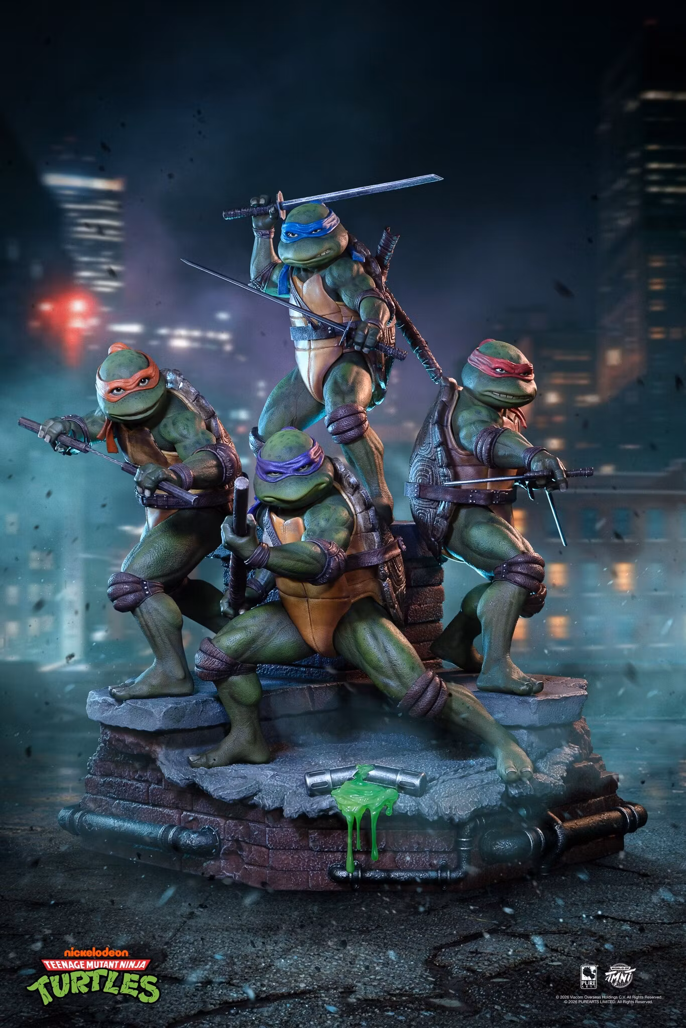 Teenage Mutant Ninja Turtles (1990) 1/6 Scale Movie Diorama