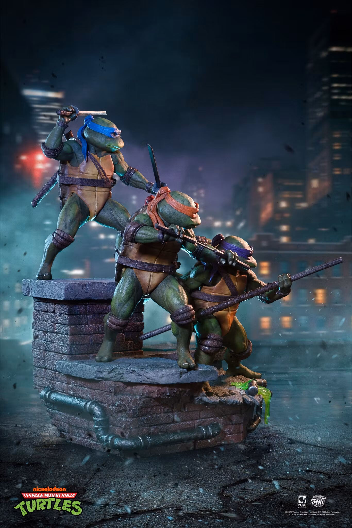 Teenage Mutant Ninja Turtles (1990) 1/6 Scale Movie Diorama