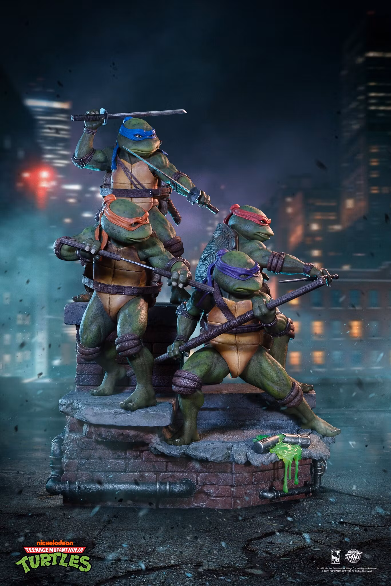 Teenage Mutant Ninja Turtles (1990) 1/6 Scale Movie Diorama