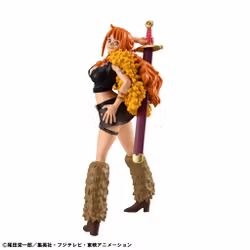 One Piece Wallstar Nami (Elbaph Arc) Figure