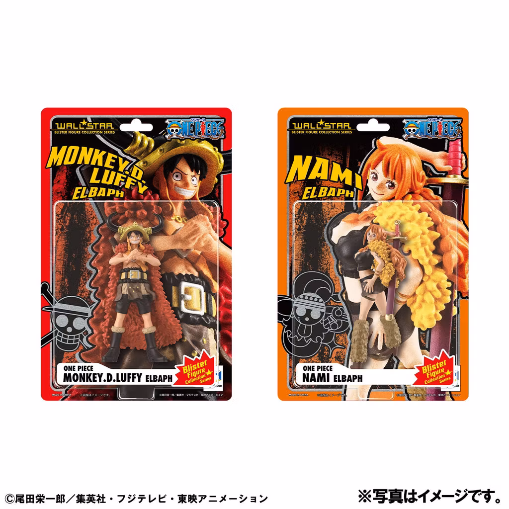 One Piece Wallstar Monkey D. Luffy & Nami (Elbaph Ver.) Figure (With Gift)