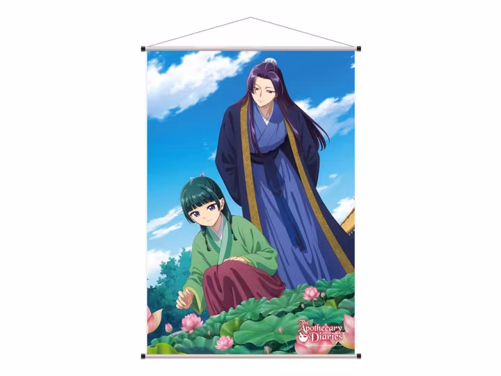The Apothecary Diaries Wallscroll 08 Maomao & Jinshi