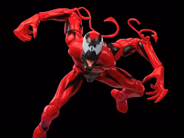 Spider-Man: The Animated Series Marvel Legends Retro Collection Carnage (Maximum Carnage Cardback) Action Figure