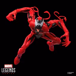Spider-Man: The Animated Series Marvel Legends Retro Collection Carnage (Maximum Carnage Cardback) Action Figure