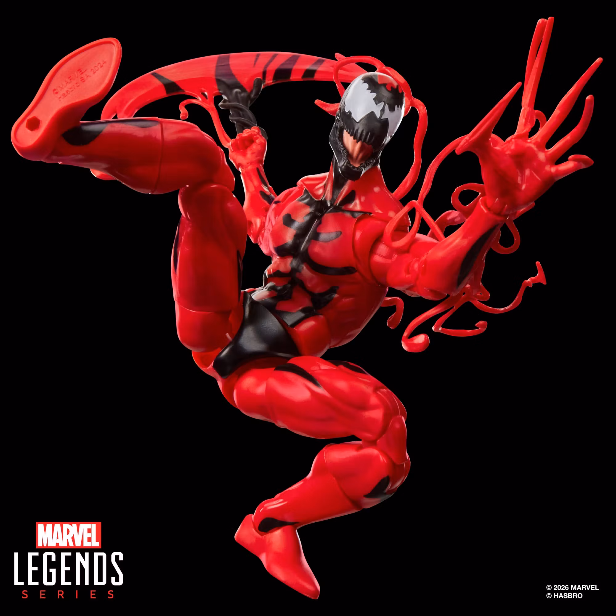 Spider-Man: The Animated Series Marvel Legends Retro Collection Carnage (Maximum Carnage Cardback) Action Figure
