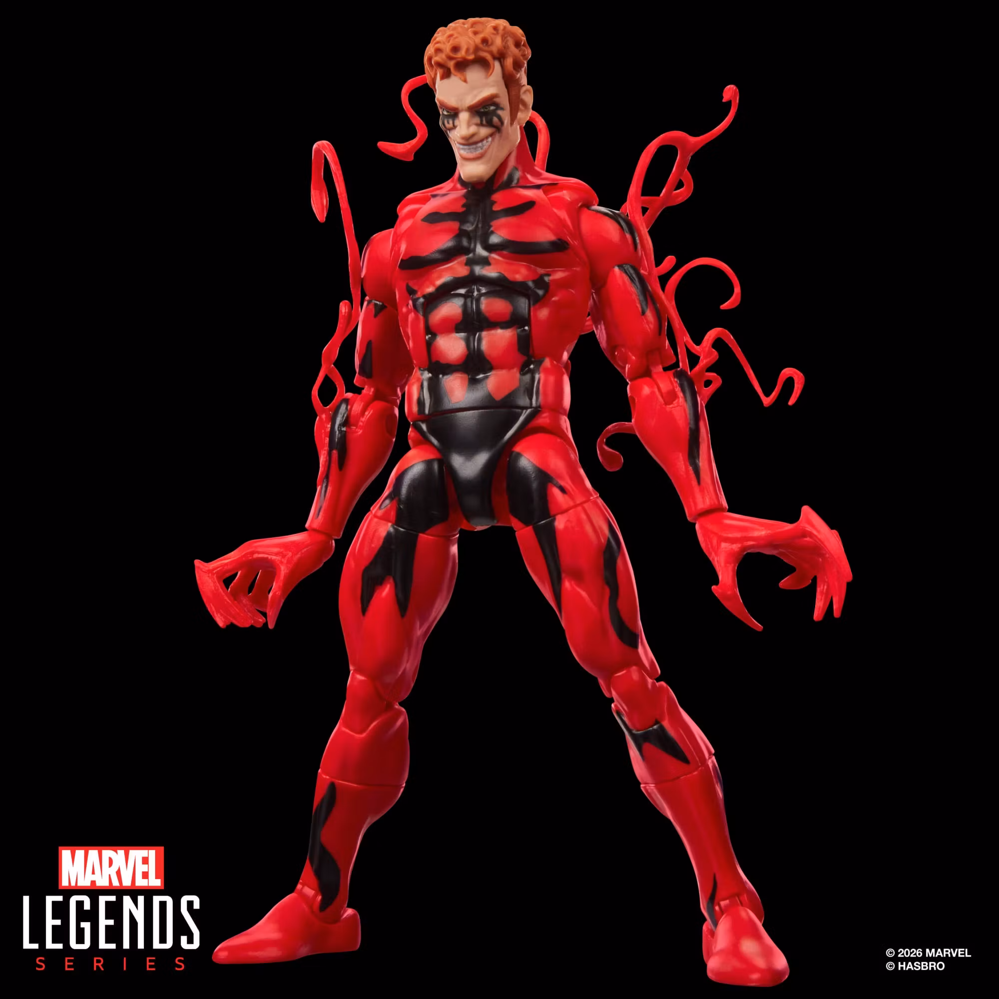Spider-Man: The Animated Series Marvel Legends Retro Collection Carnage (Maximum Carnage Cardback) Action Figure