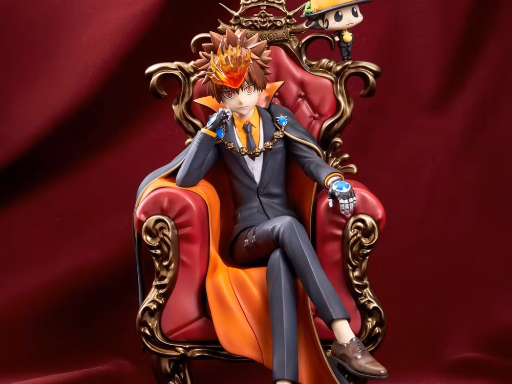 Katekyo Hitman Reborn! Tsunayoshi Sawada & Reborn Figure
