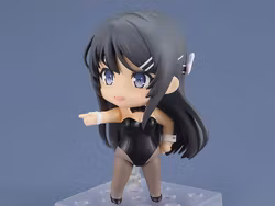 Rascal Does Not Dream of Bunny Girl Senpai Nendoroid No.2417 Mai Sakurajima (Bunny Girl Ver.) (Rerelease)