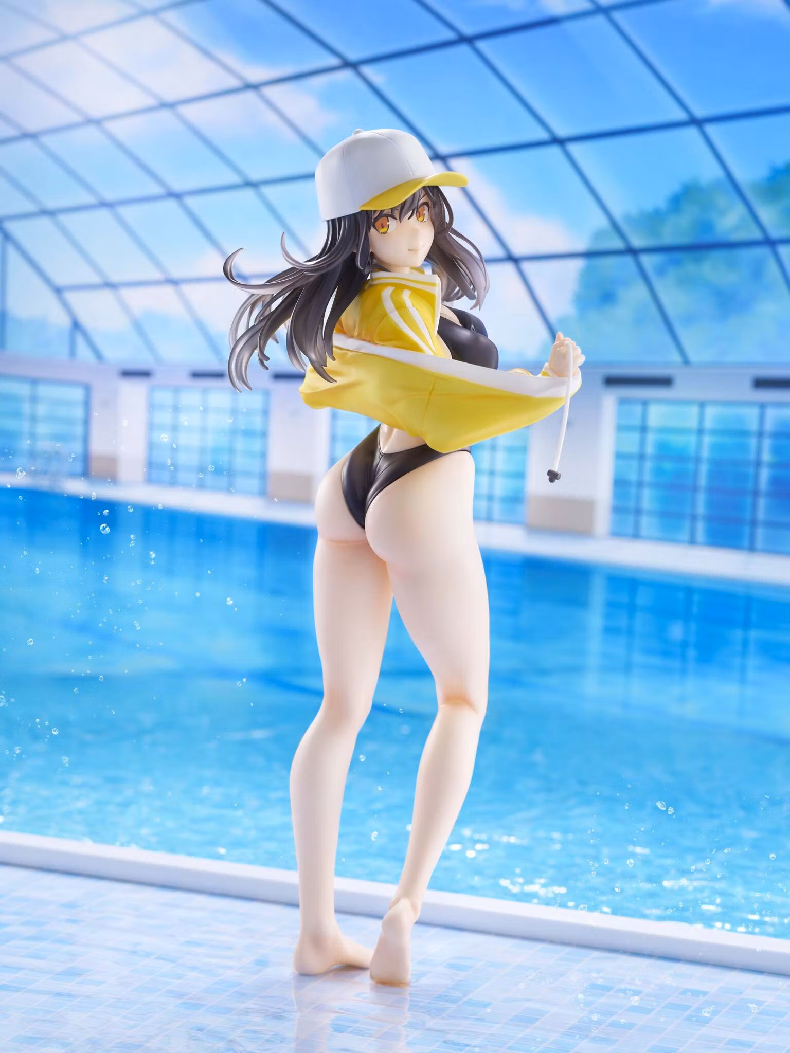 Kekemotsu Illustration -Sakura- Kyou Kara Suieibu Komon no Tama-chan Sensei 1/6 Scale Figure