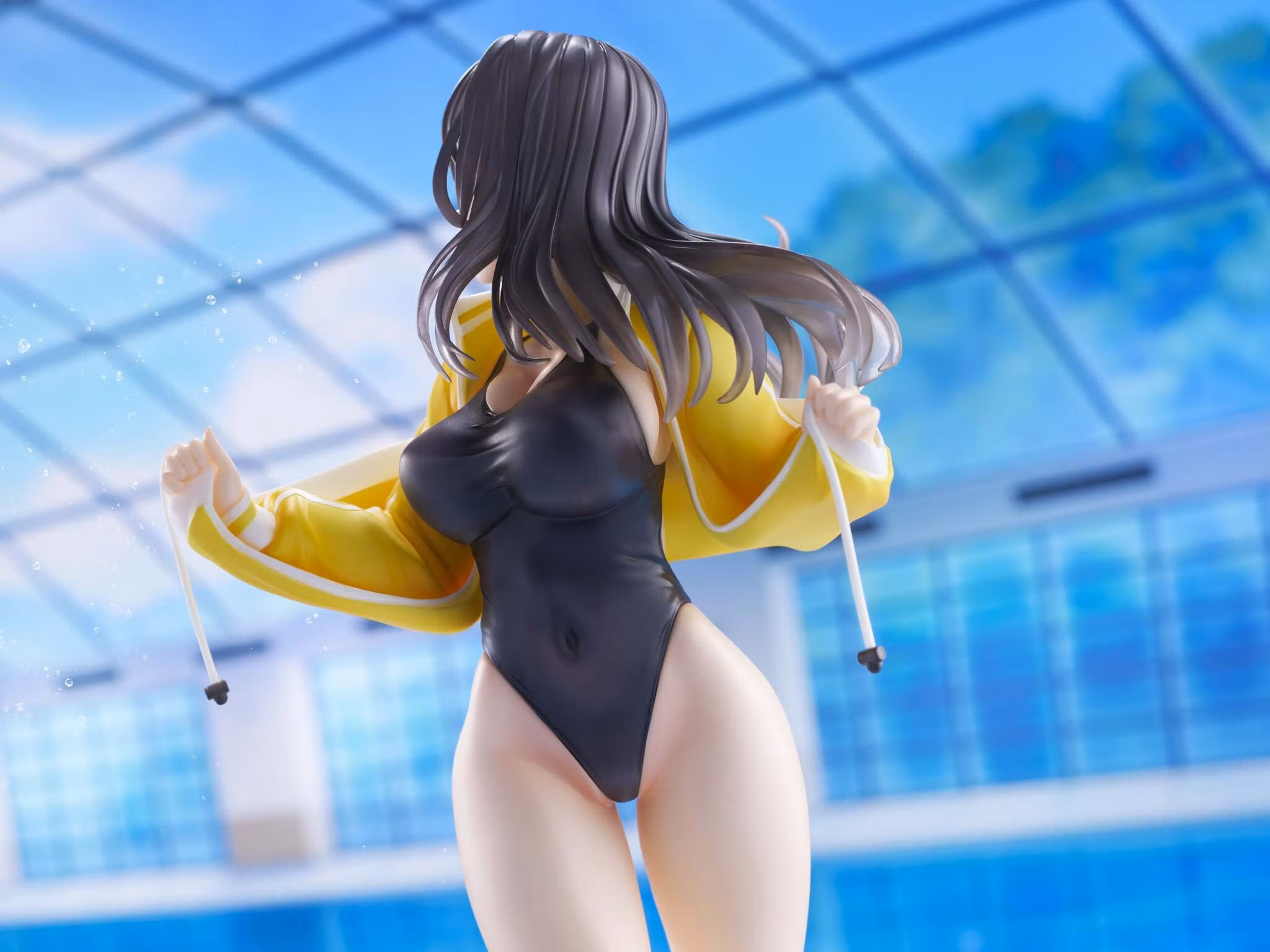 Kekemotsu Illustration -Sakura- Kyou Kara Suieibu Komon no Tama-chan Sensei 1/6 Scale Figure