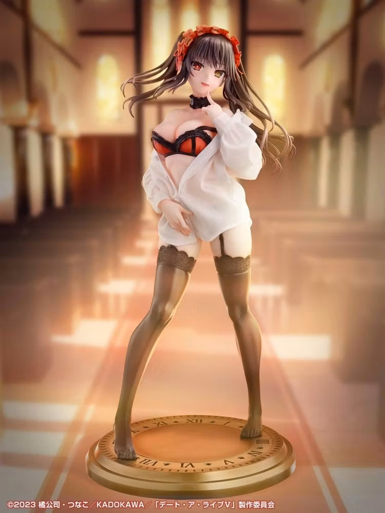 Date A Live V Kurumi Tokisaki (Dress Shirt Ver.) 1/4 Scale Figure