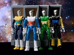 Microman T-Spark LegacySoul Spy Magician M14X 4-Figure Exclusive Set