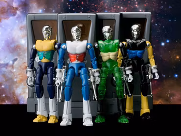 Microman T-Spark LegacySoul Spy Magician M14X 4-Figure Exclusive Set