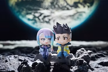 Cyberpunk: Edgerunners Qset+ David & Lucy (To The Moon) Figure (Rerelease)