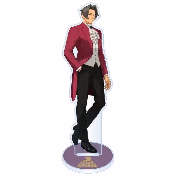 Ace Attorney 25th Anniversary Acrylic Stand Main Visual Miles Edgeworth