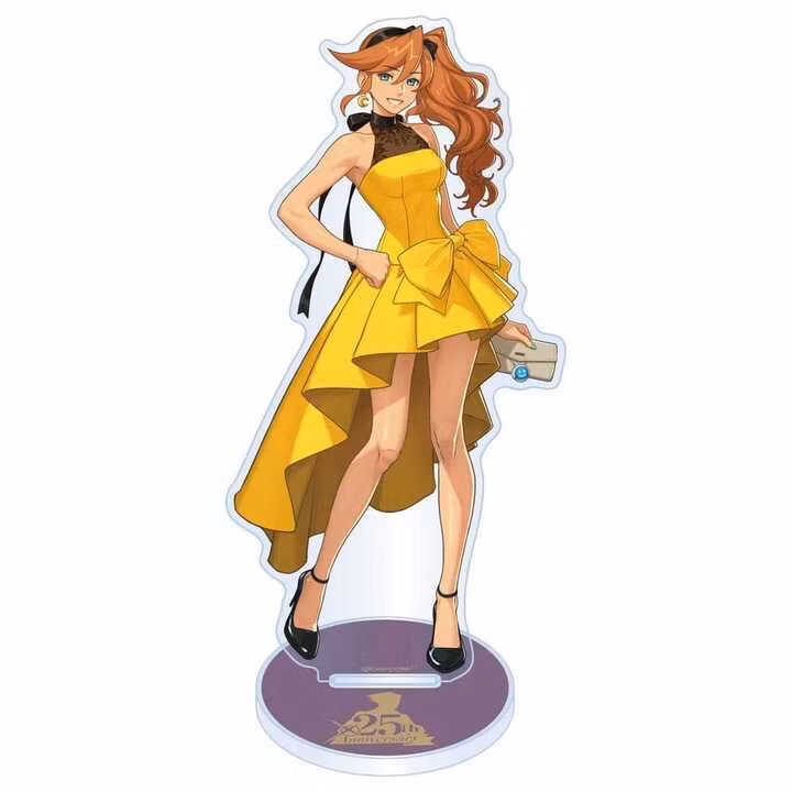 Ace Attorney 25th Anniversary Acrylic Stand Main Visual Athena Cykes