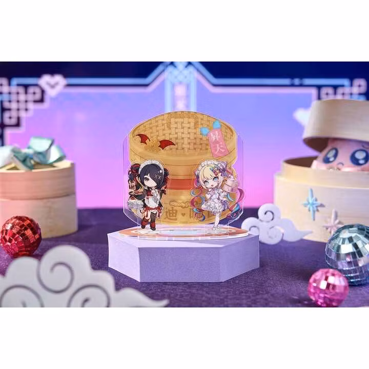 Needy Streamer Overload Needy Streamer Chinese Restaurant Series Acrylic Diorama Chibi