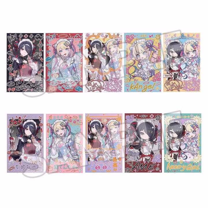 Needy Streamer Overload Needy Streamer Chinese Restaurant Series Trading Cards Collectible Instant Photo-Style