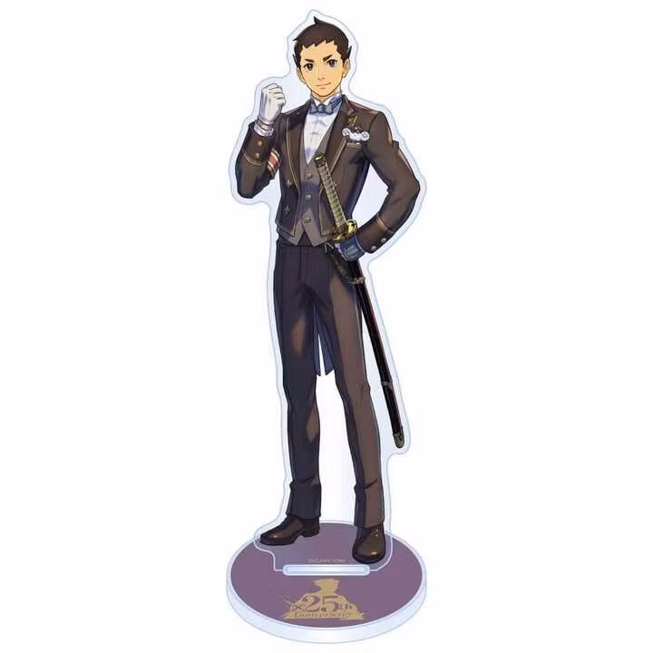 The Great Ace Attorney 25th Anniversary Acrylic Stand Main Visual Ryunosuke Naruhodo