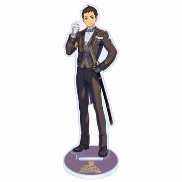 The Great Ace Attorney 25th Anniversary Acrylic Stand Main Visual Ryunosuke Naruhodo