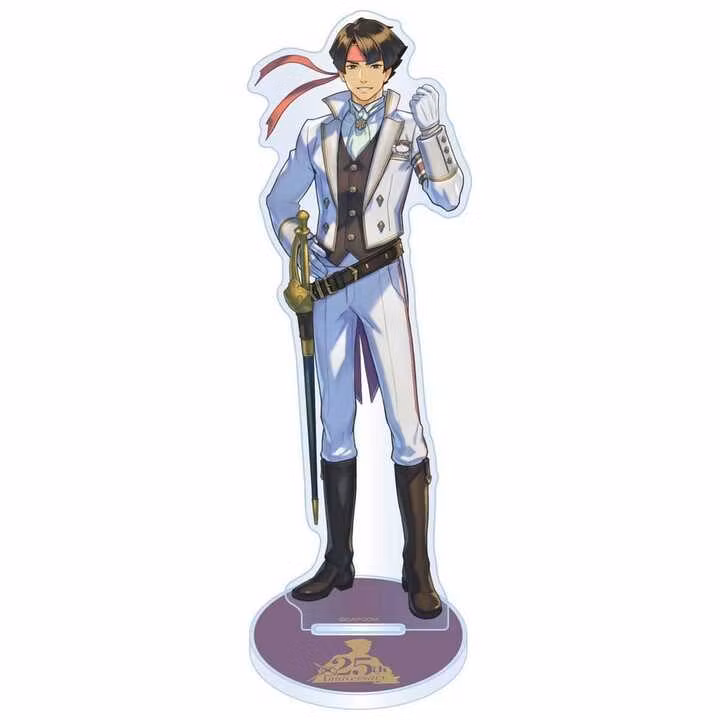 The Great Ace Attorney 25th Anniversary Acrylic Stand Main Visual Kazuma Asogi