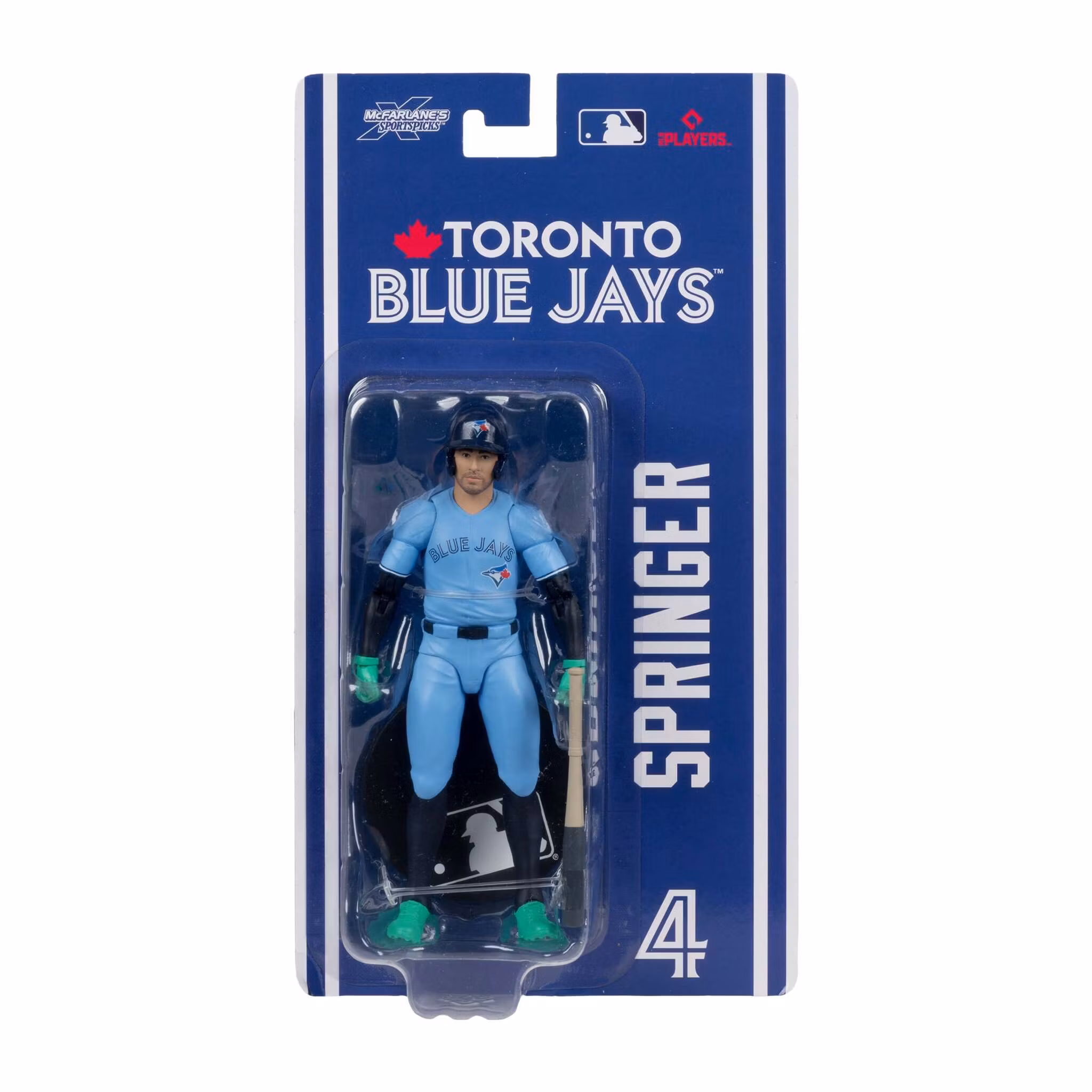 MLB SportsPicks George Springer (Toronto Blue Jays) Action Figure