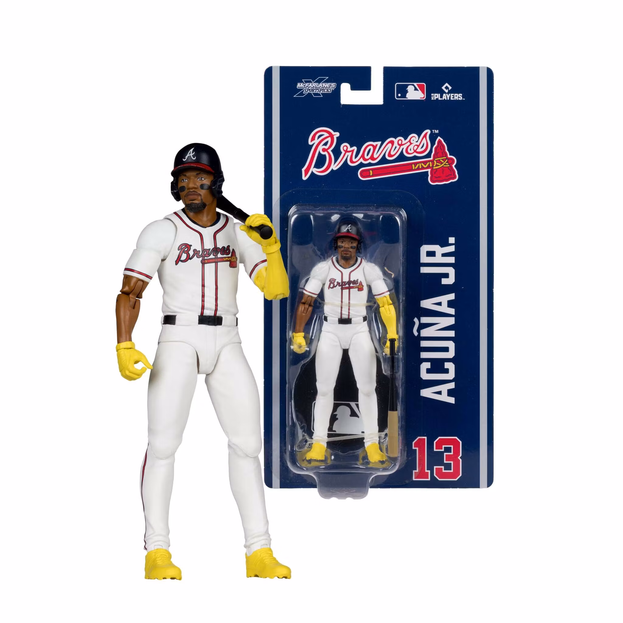 MLB SportsPicks Ronald Acuna Jr. (Atlanta Braves) Action Figure