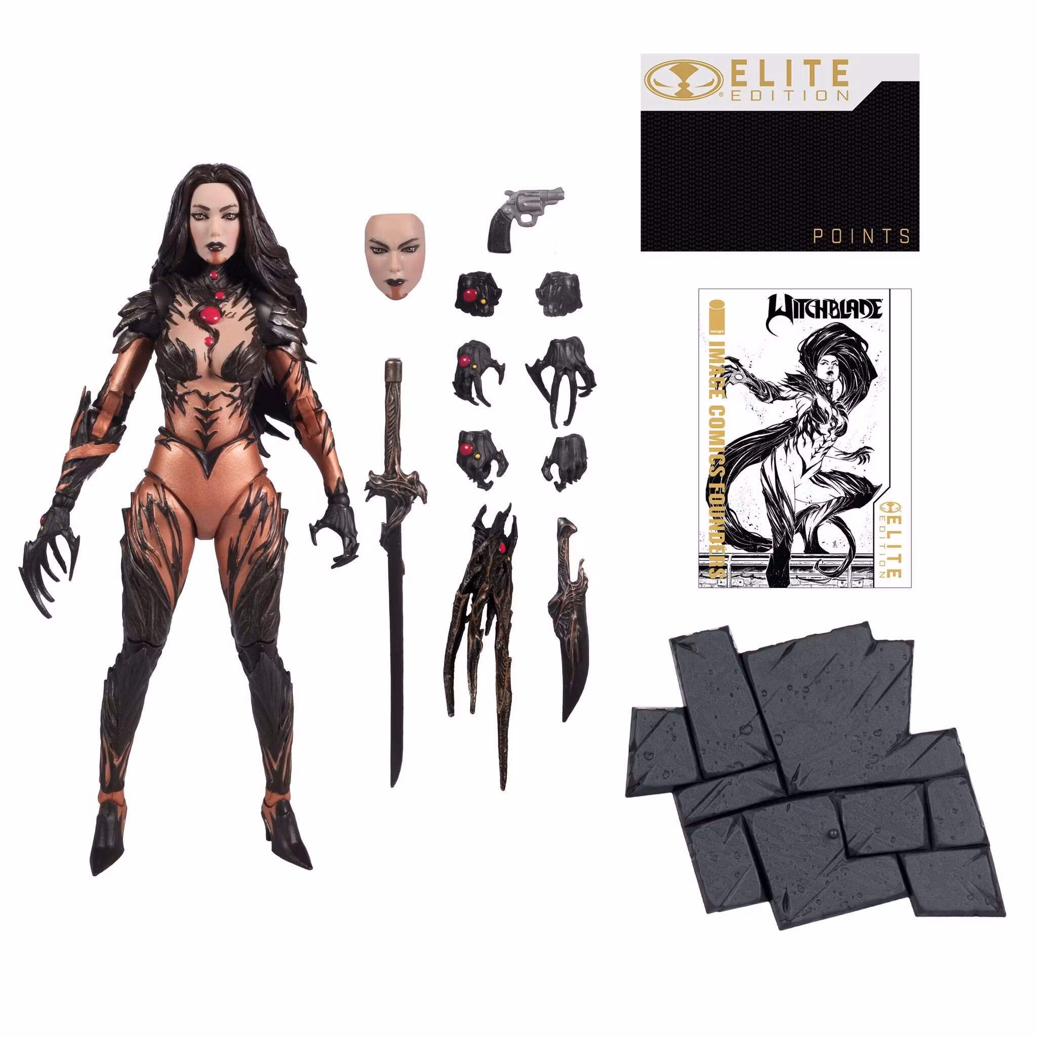 Witchblade McFarlane Elite Edition Sara Pezzini (Image Comics Founders Series) Deluxe Action Figure