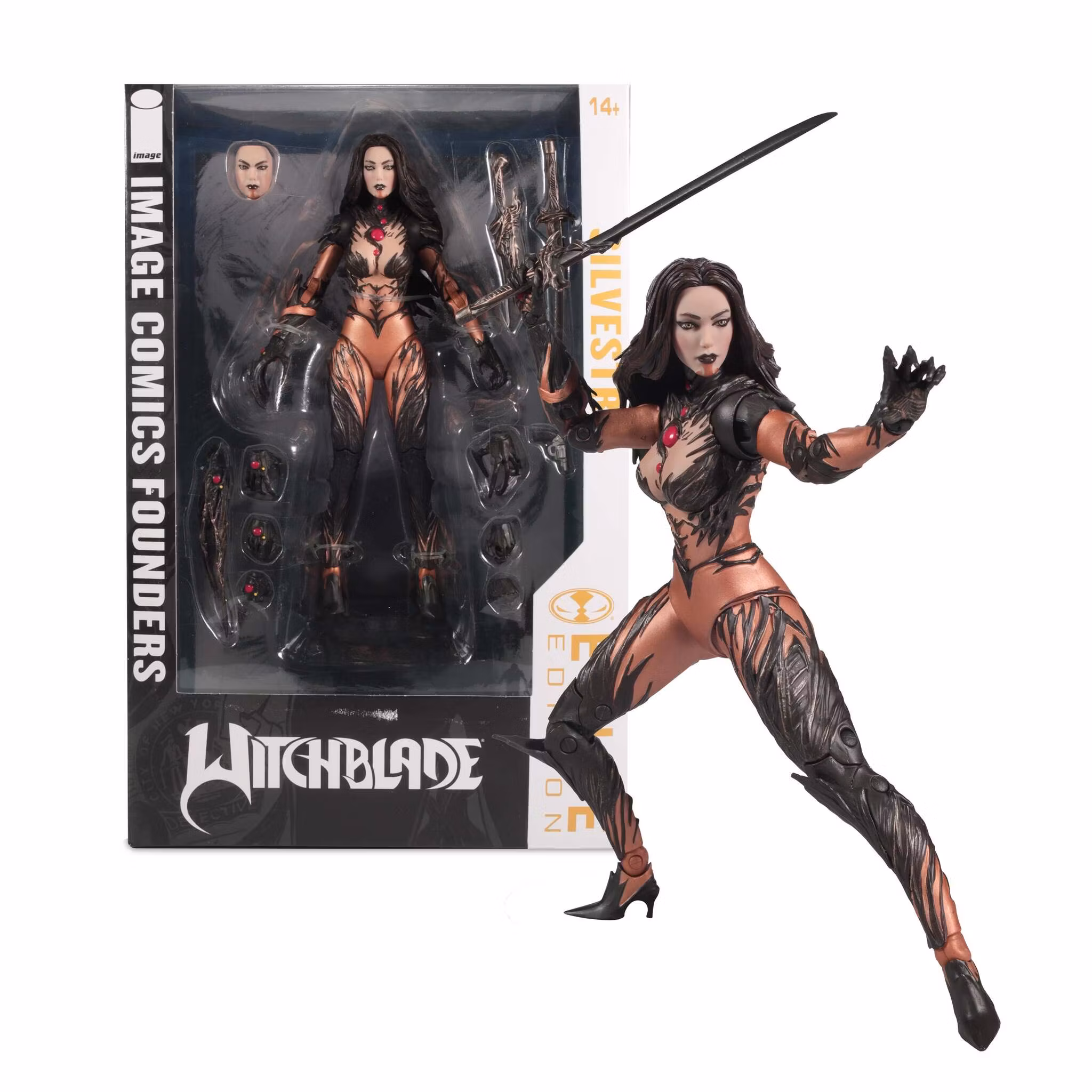 Witchblade McFarlane Elite Edition Sara Pezzini (Image Comics Founders Series) Deluxe Action Figure