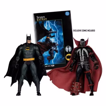 DC Multiverse McFarlane Collector Edition Batman & Spawn (Gold Label) Action Figure