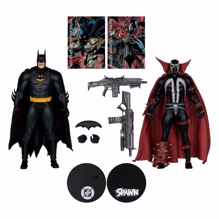 DC Multiverse McFarlane Collector Edition Batman & Spawn (Gold Label) Action Figure