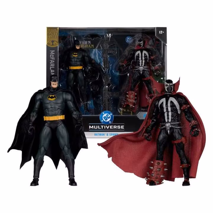 DC Multiverse McFarlane Collector Edition Batman & Spawn (Gold Label) Action Figure