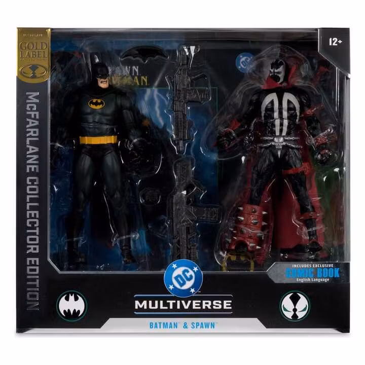 DC Multiverse McFarlane Collector Edition Batman & Spawn (Gold Label) Action Figure