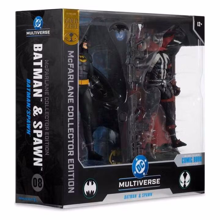 DC Multiverse McFarlane Collector Edition Batman & Spawn (Gold Label) Action Figure