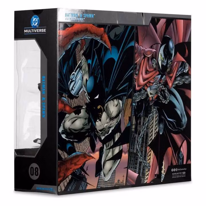 DC Multiverse McFarlane Collector Edition Batman & Spawn (Gold Label) Action Figure