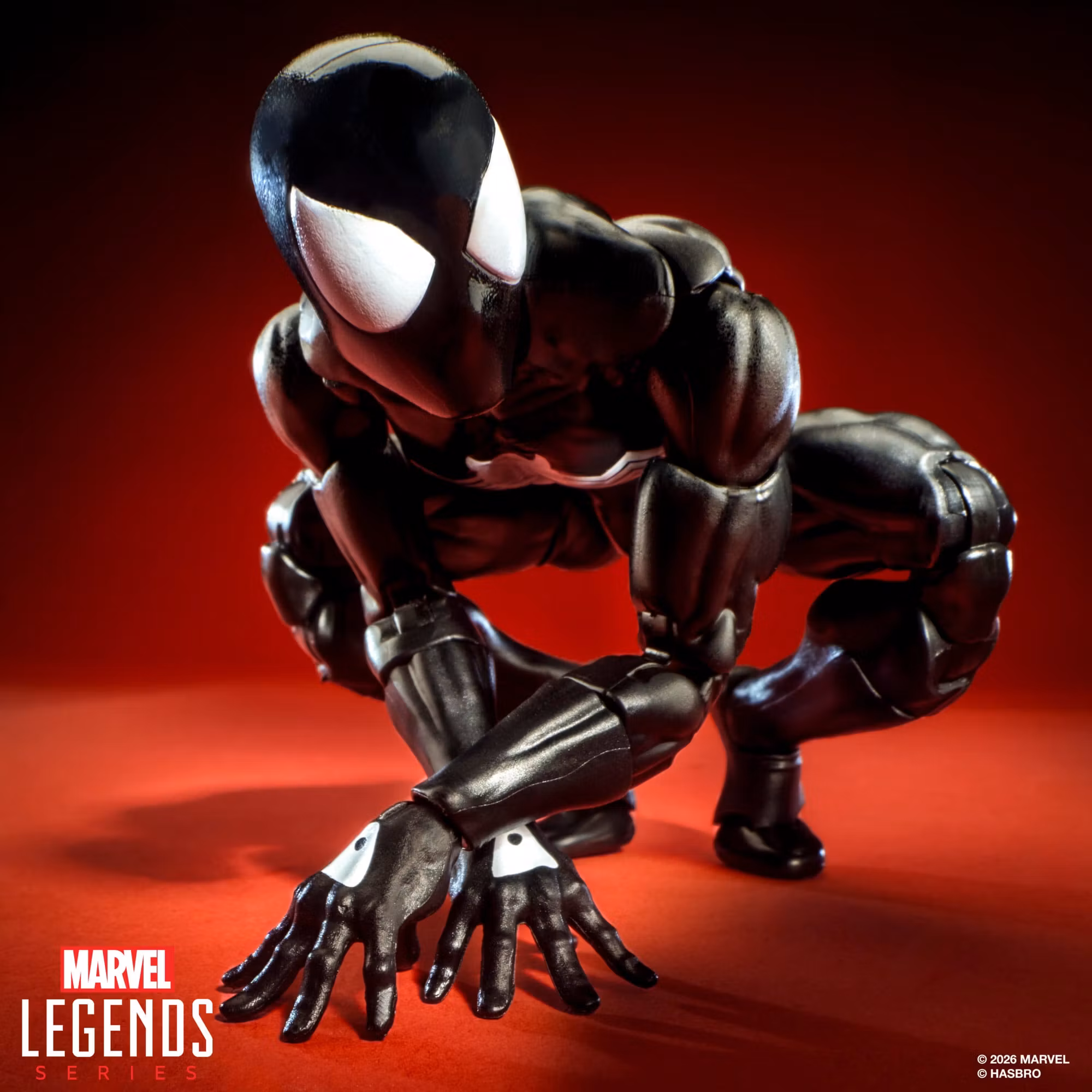 Marvel Legends Maximum Series Spider-Man (Symbiote) Action Figure