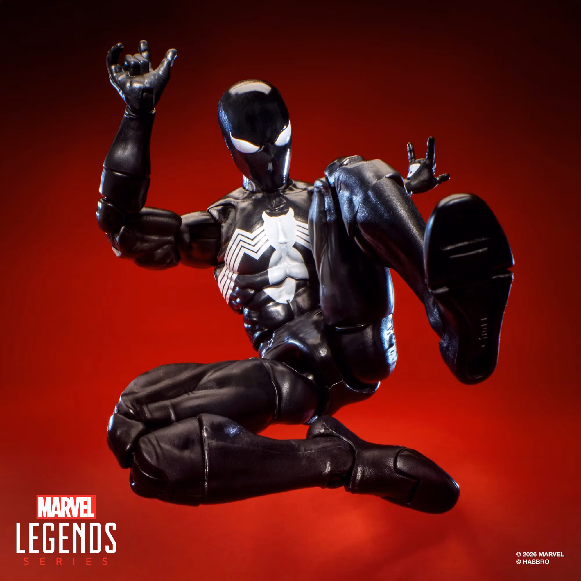 Marvel Legends Maximum Series Spider-Man (Symbiote) Action Figure