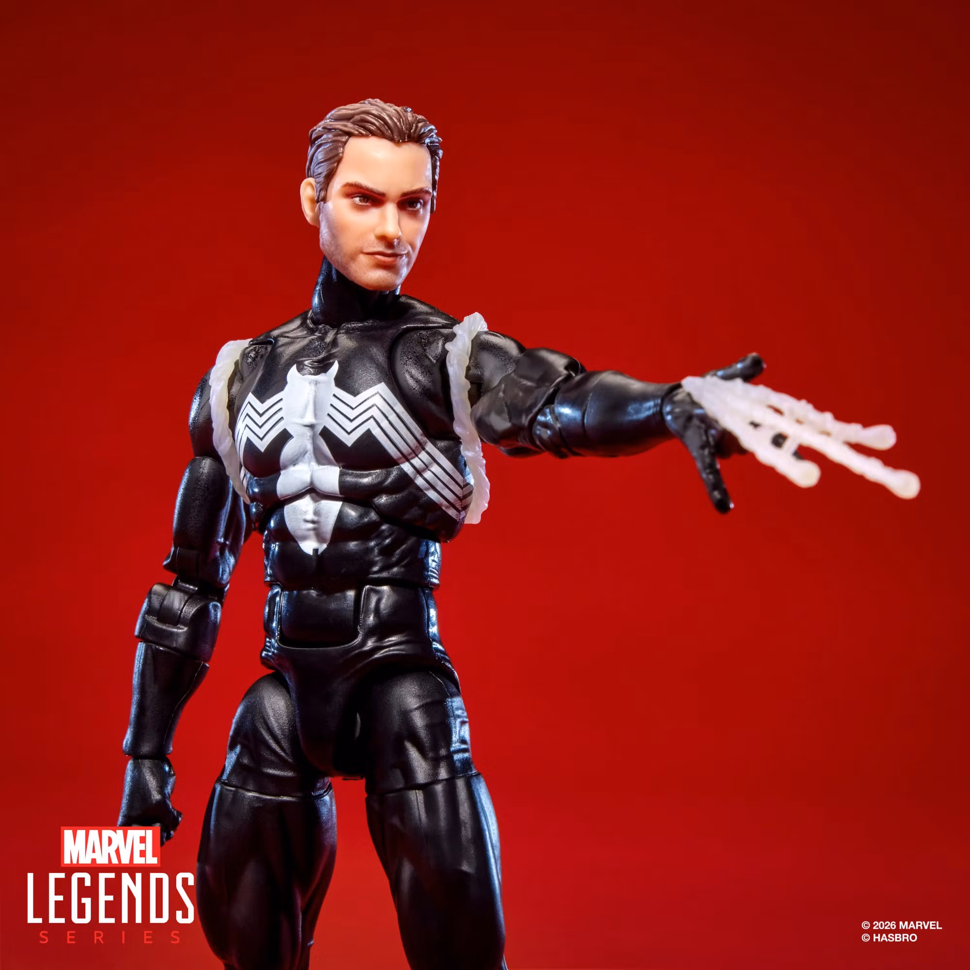Marvel Legends Maximum Series Spider-Man (Symbiote) Action Figure