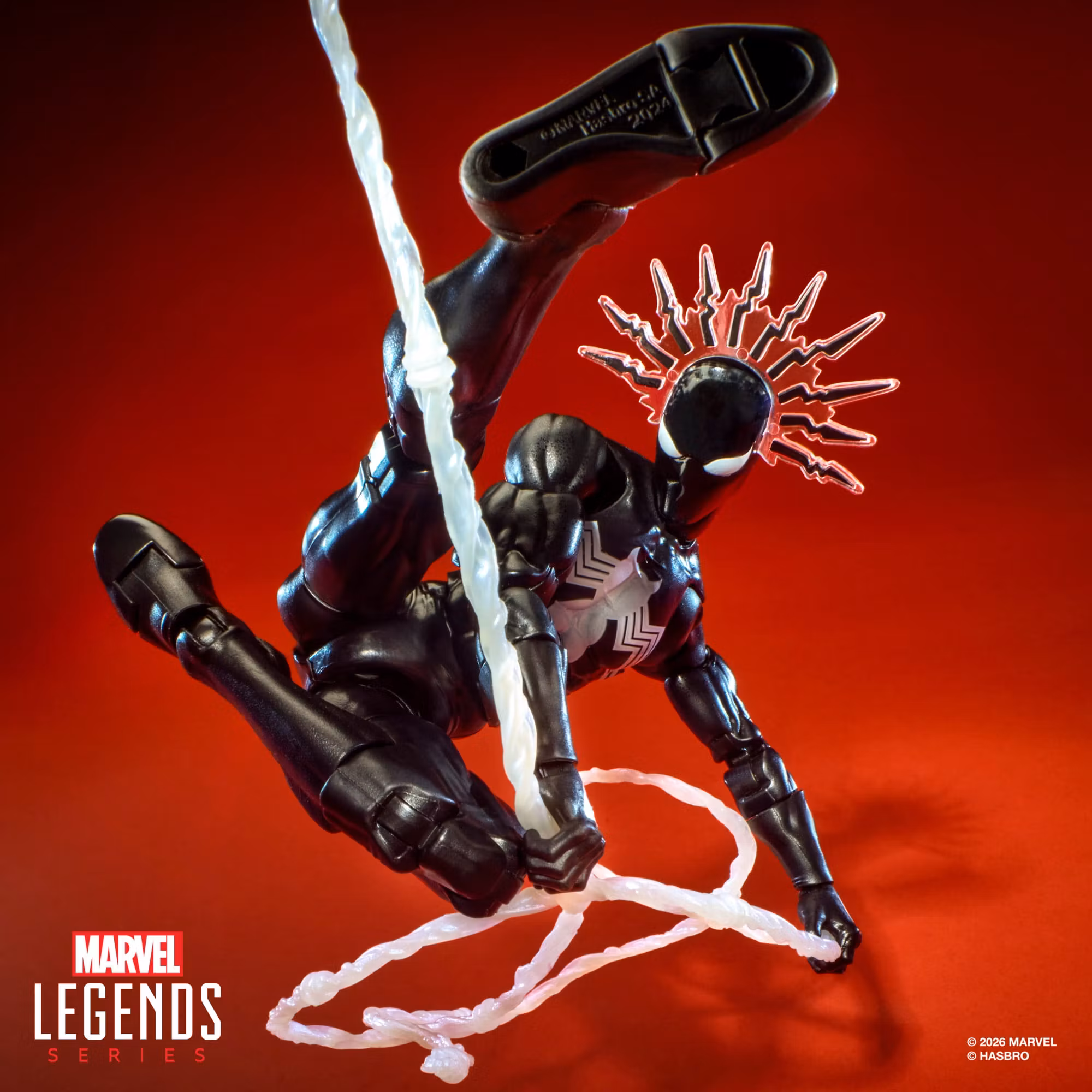 Marvel Legends Maximum Series Spider-Man (Symbiote) Action Figure