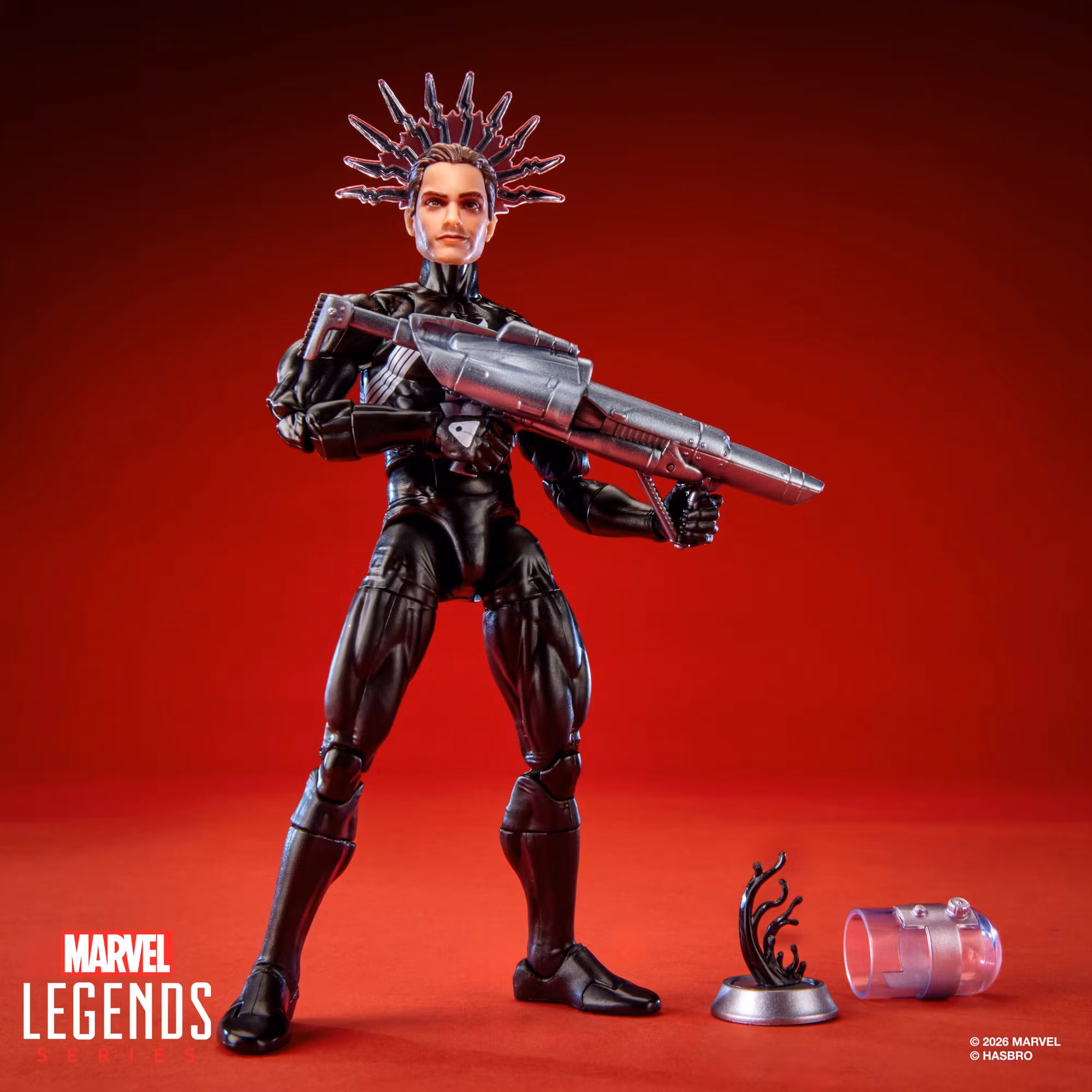 Marvel Legends Maximum Series Spider-Man (Symbiote) Action Figure