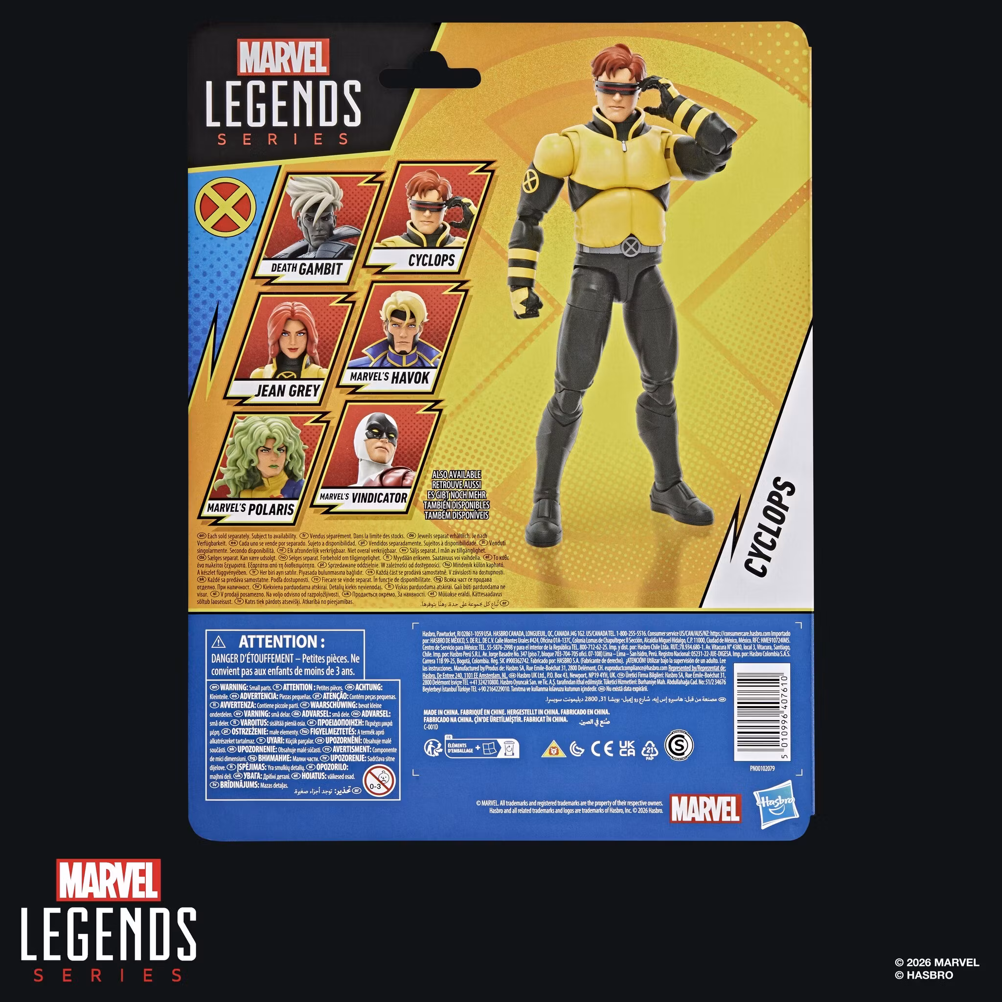 X-Men '97 Marvel Legends Cyclops (Season 2) Action Figure