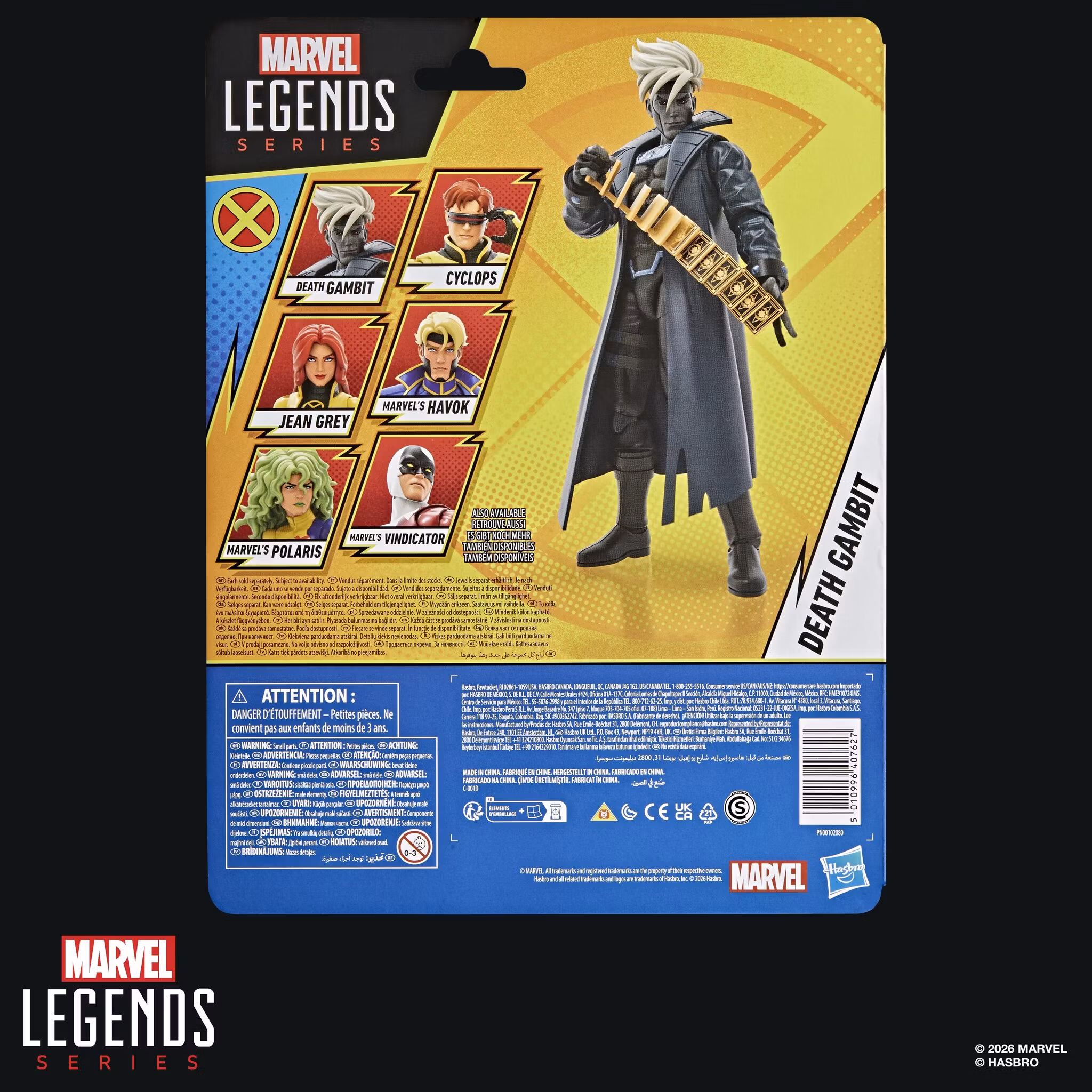 X-Men '97 Marvel Legends Death Gambit (Season 2) Action Figure