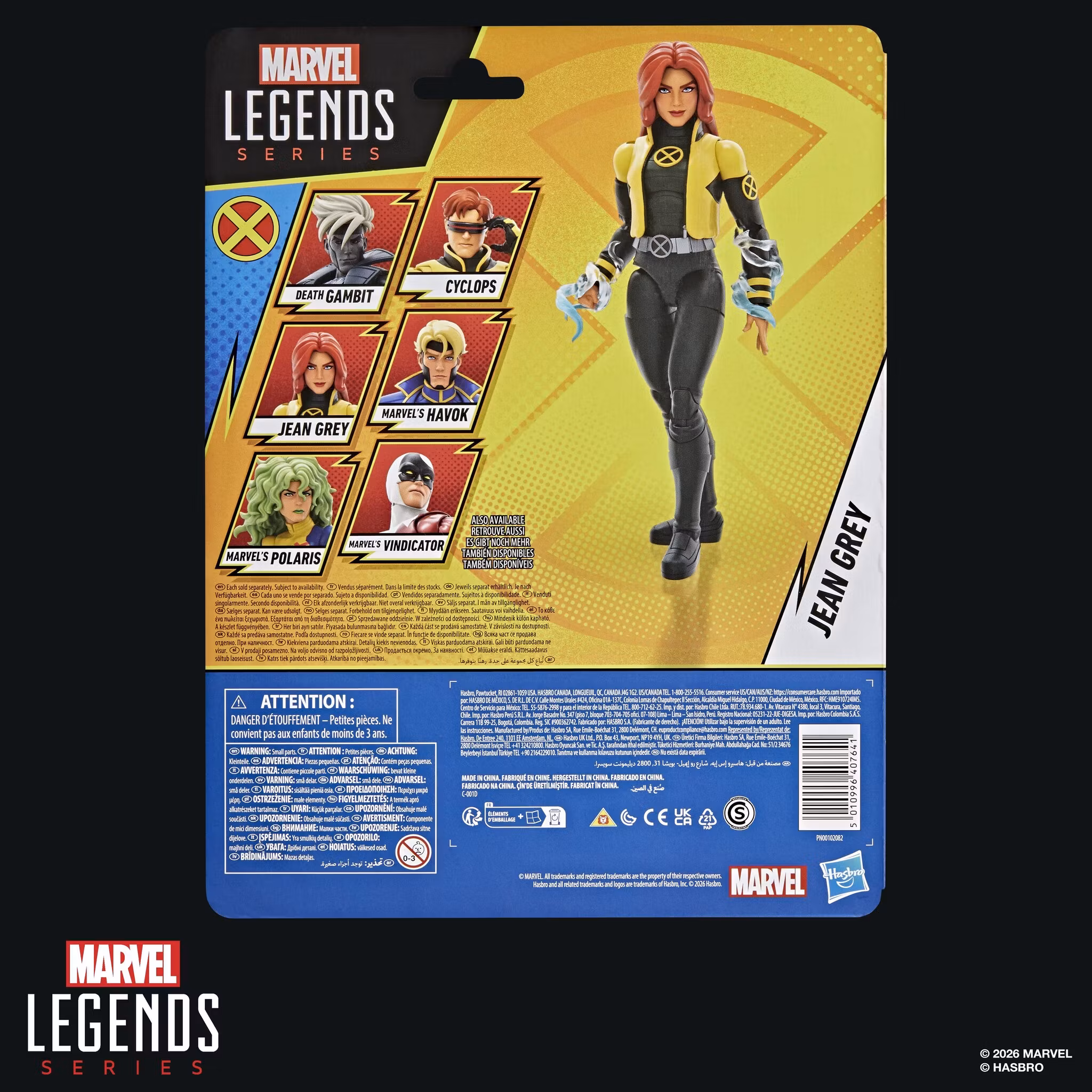 X-Men '97 Marvel Legends Jean Grey (Season 2) Action Figure