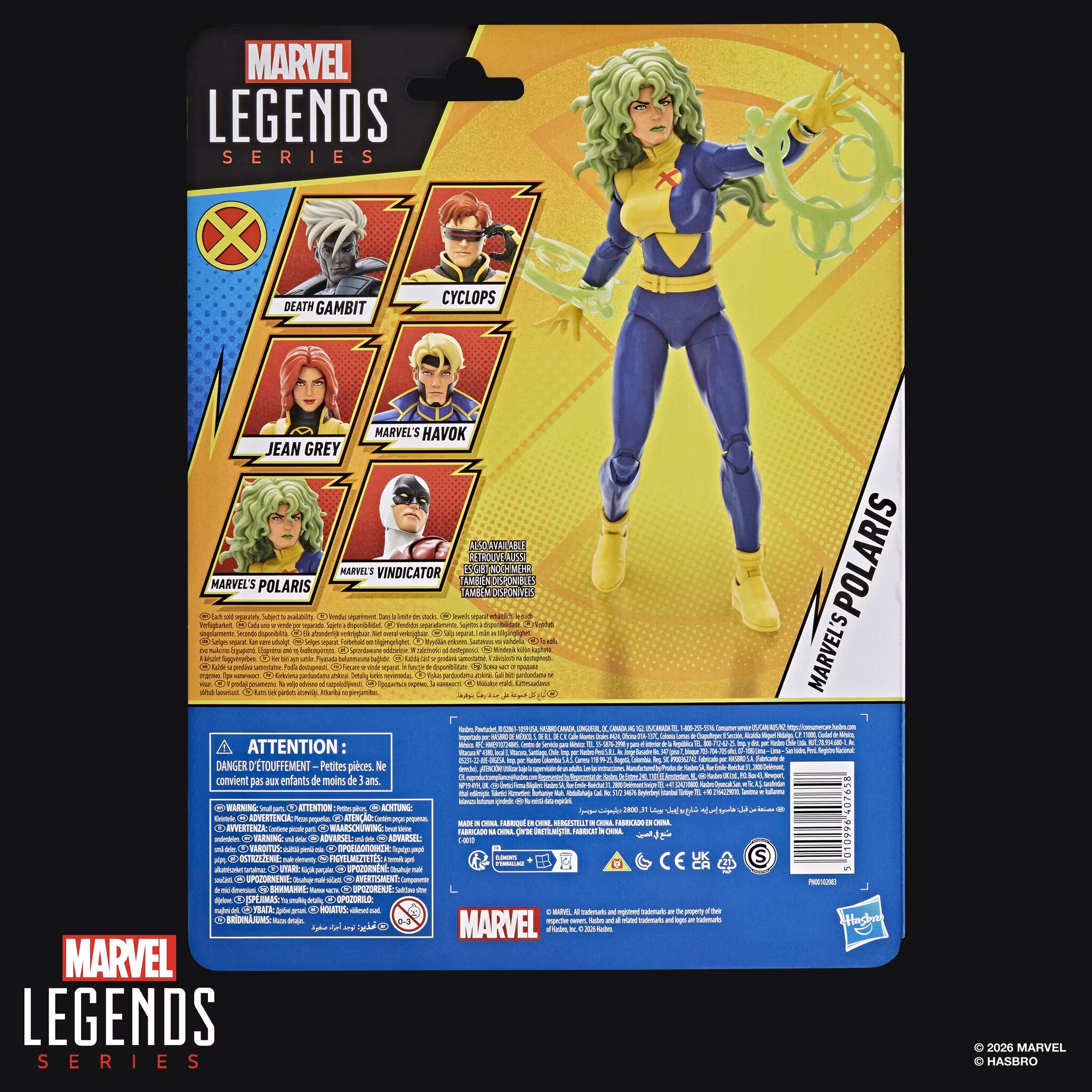 X-Men '97 Marvel Legends Marvel's Polaris (Season 2) Action Figure