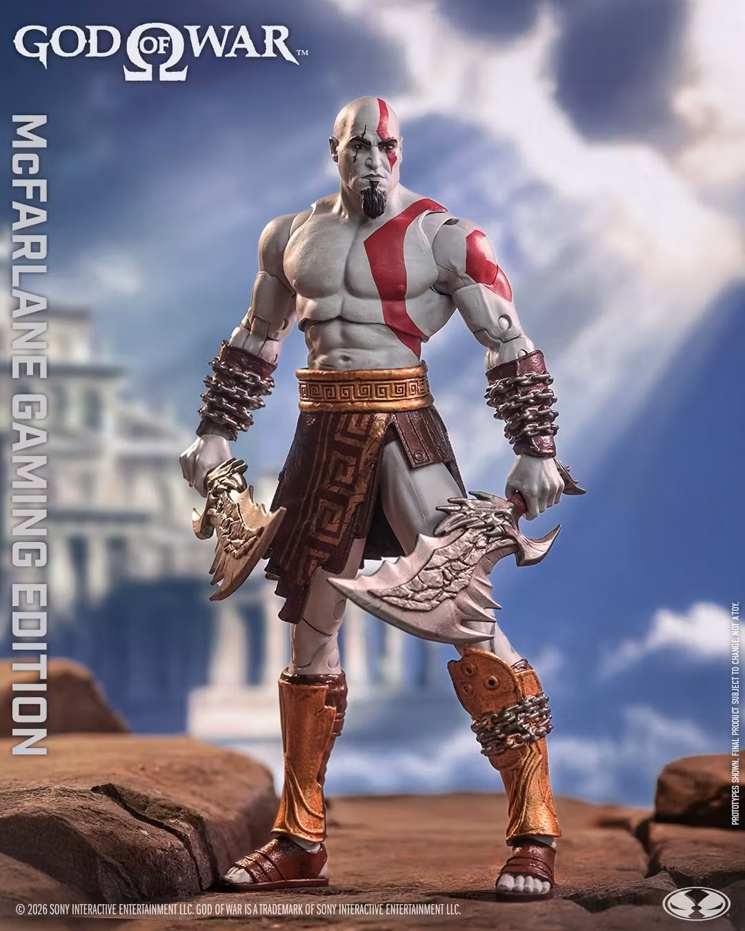 God of War McFarlane Gaming Edition Kratos Action Figure