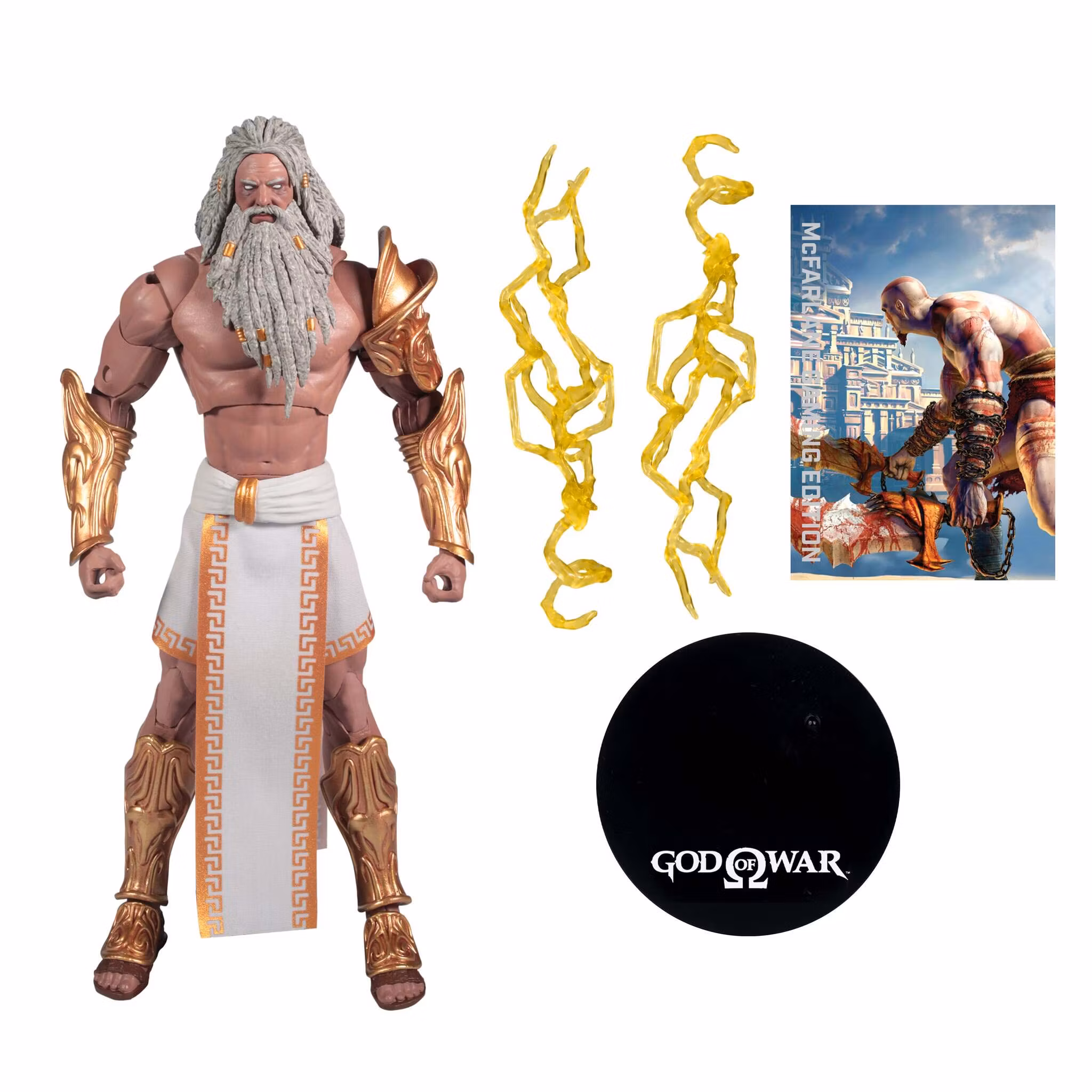 God of War McFarlane Gaming Edition Zeus Action Figure