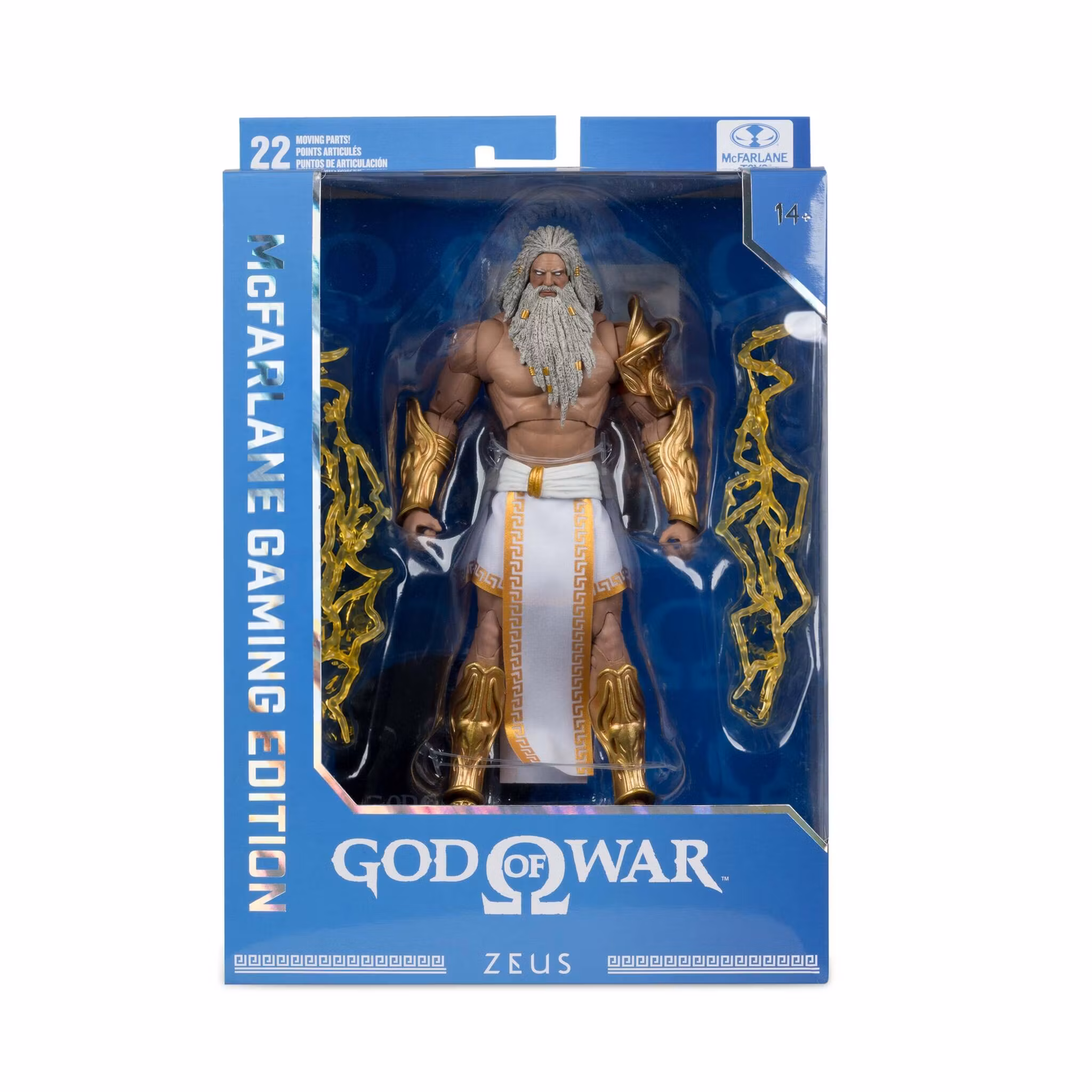 God of War McFarlane Gaming Edition Zeus Action Figure