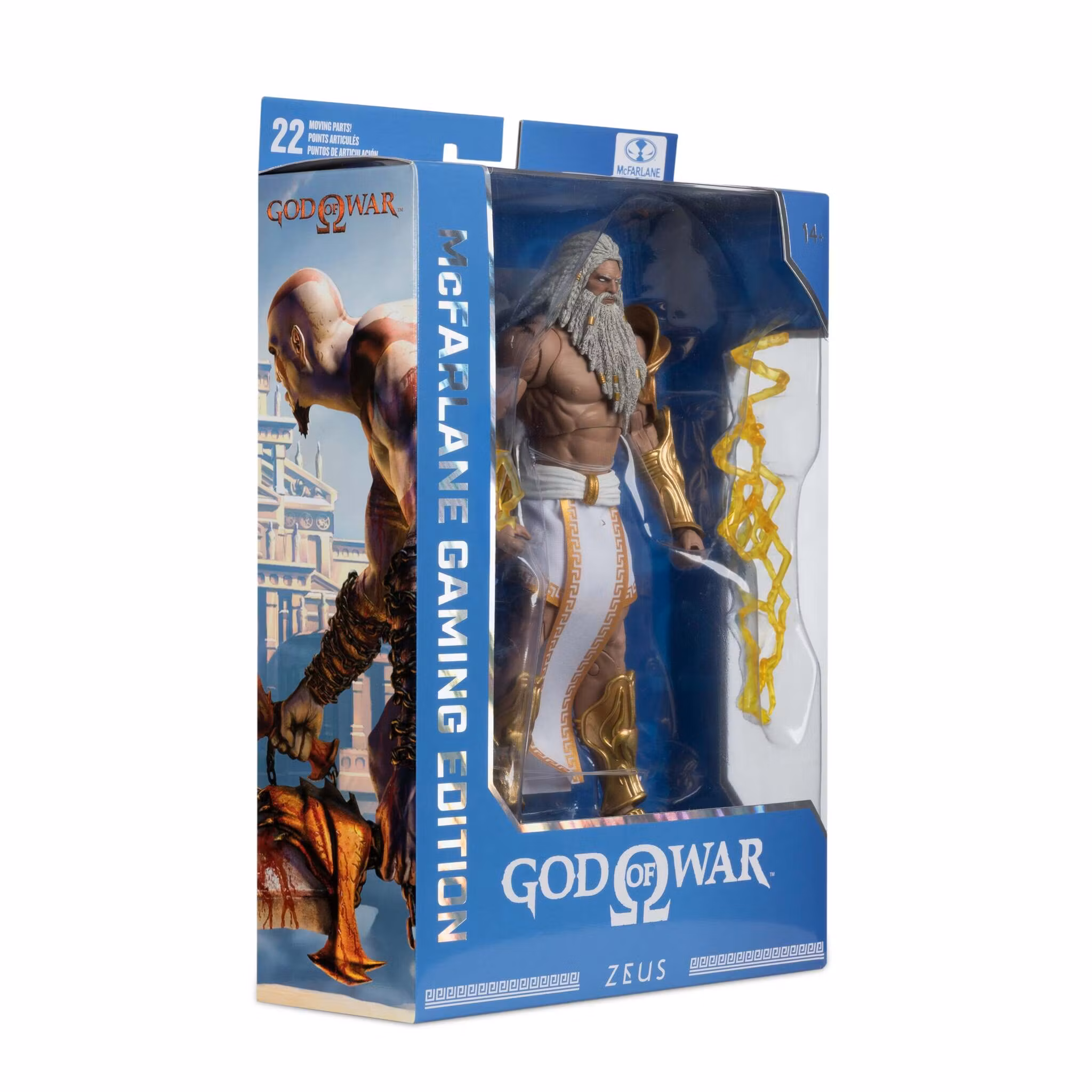 God of War McFarlane Gaming Edition Zeus Action Figure