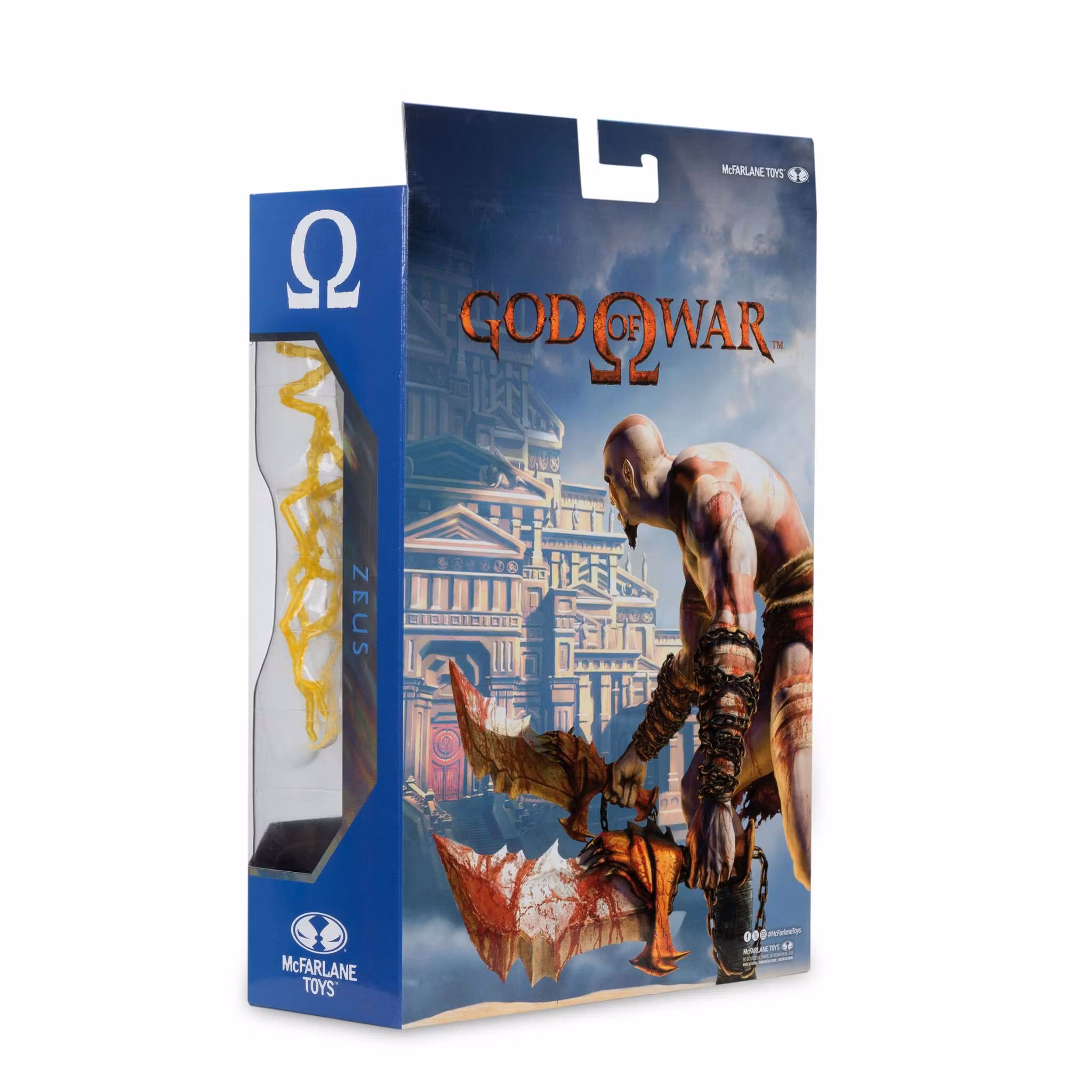 God of War McFarlane Gaming Edition Zeus Action Figure
