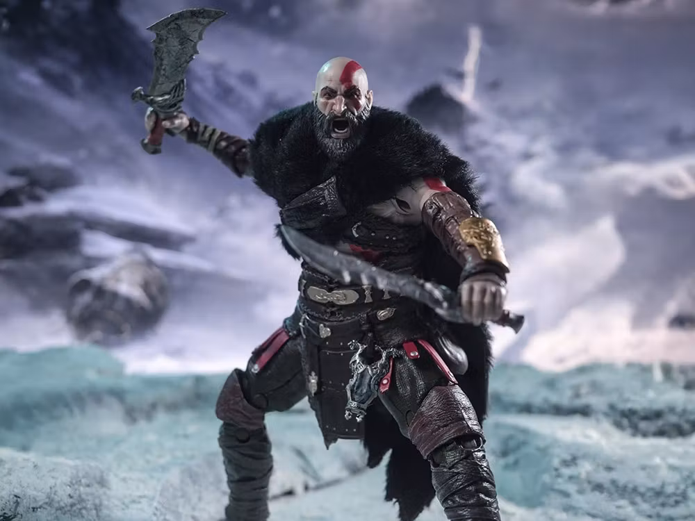 God of War Ragnarok McFarlane Elite Edition Kratos Action Figure